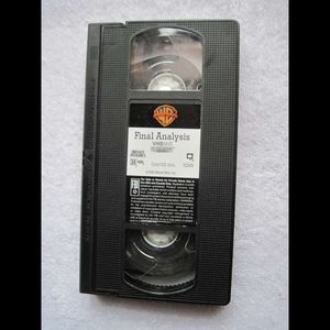 Final Analysis WB No Box Case VHS Cassette Tape Bundle for $1 Richard Gere